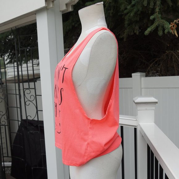 Y2K Pink Flowy Tank Top - Picture 2 of 3